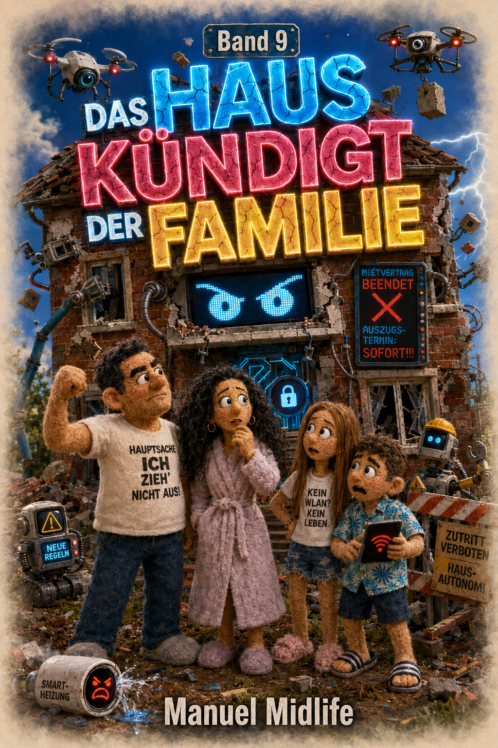 Cover Das Haus kündigt der Familie