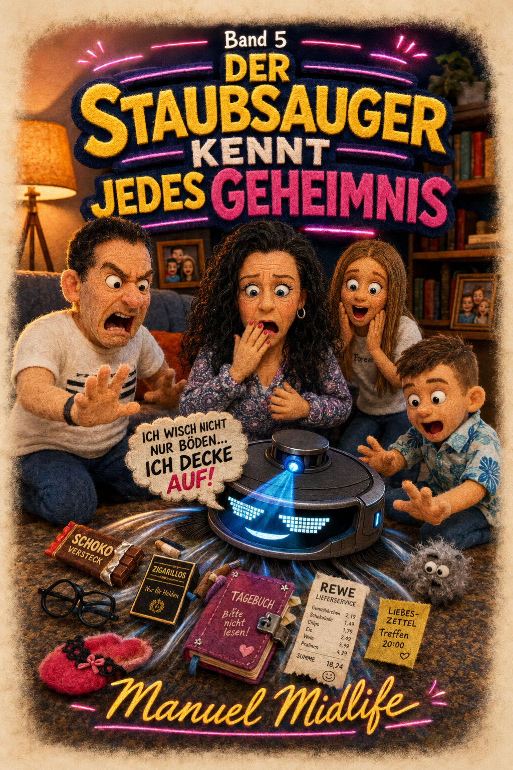 Cover Der Staubsauger kennt jedes Geheimnis