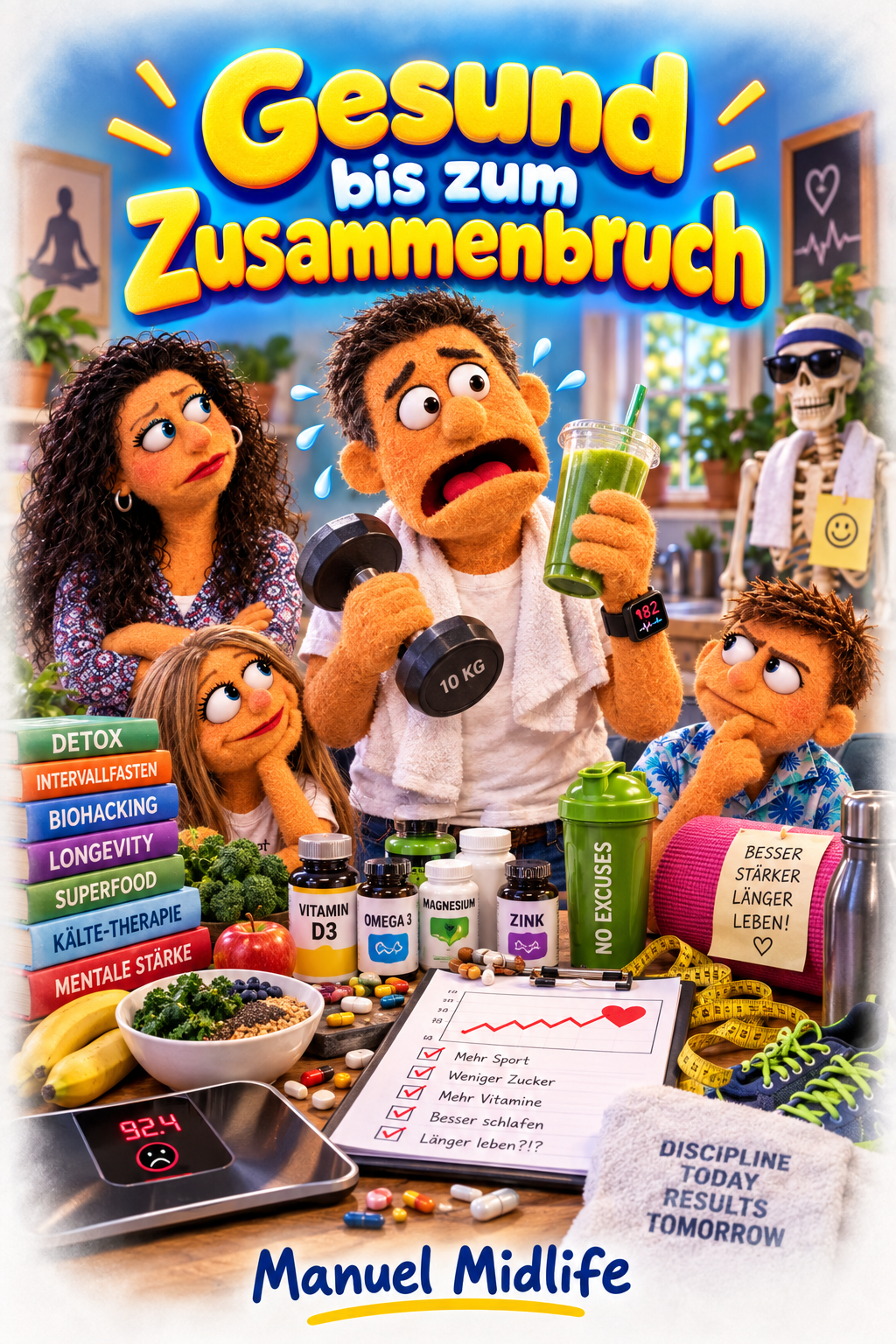 Cover Gesund bis zum Zusammenbruch