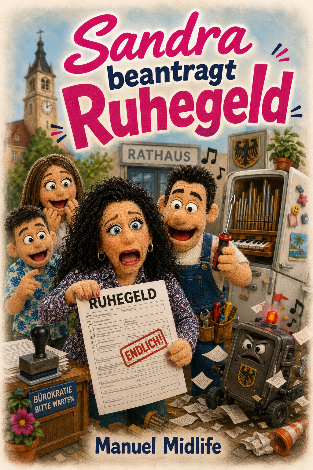 Cover Sandra beantragt Ruhegeld