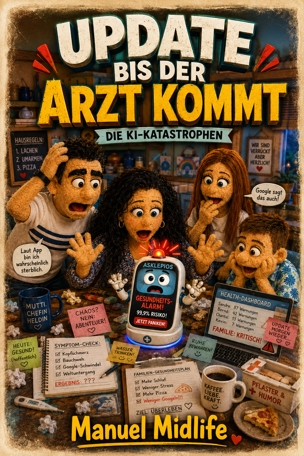 Cover UPDATE BIS DER ARZT KOMMT